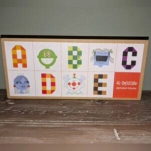 Ed Emberley Alphabet Blocks